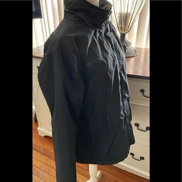 Columbia Navy Blue Zip Up Outdoor Jacket Size Large - Picture 4 of 8